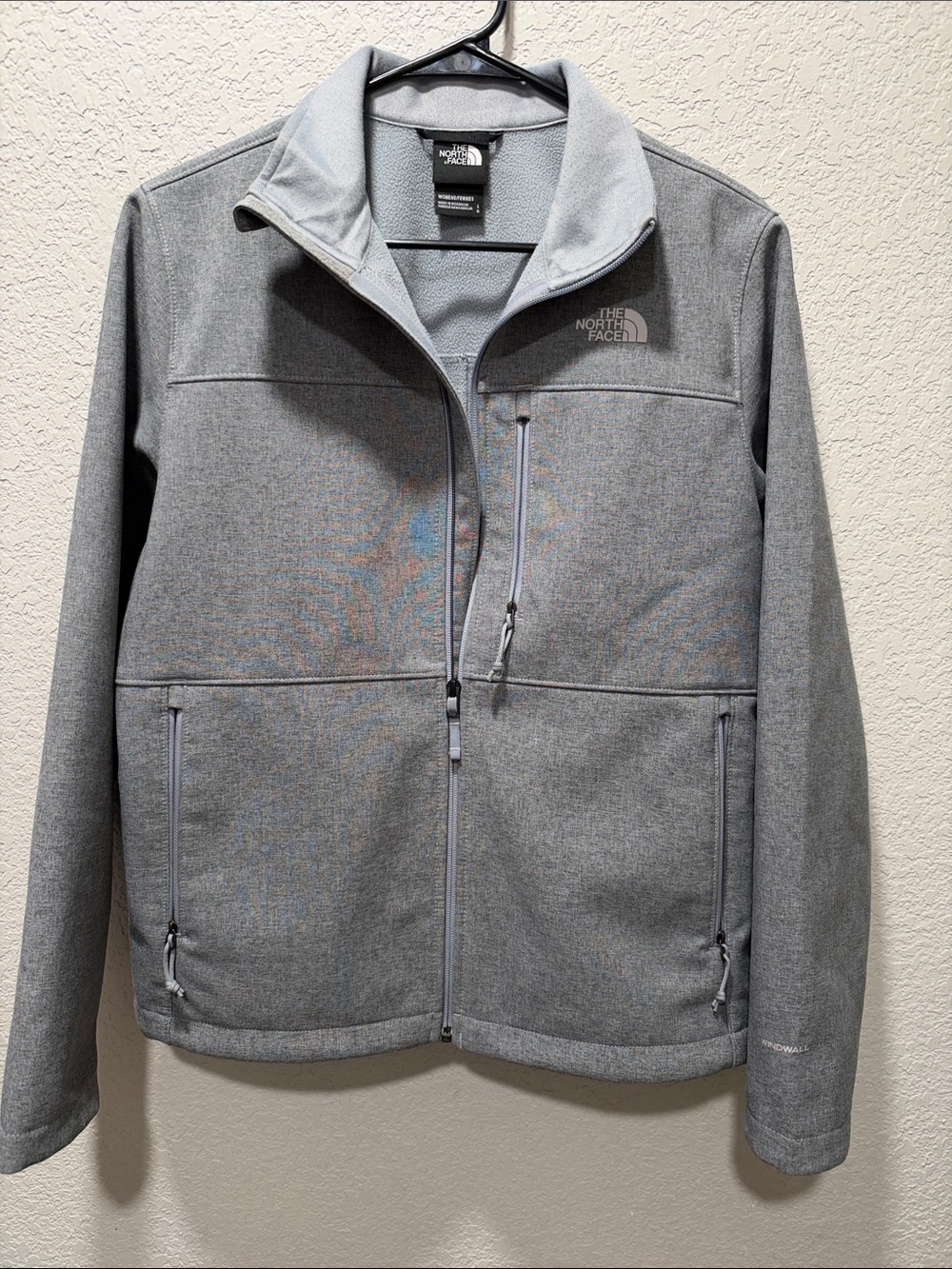 The North Face Gray Lightweight Softshell Jacket